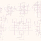 7x Stickdatei Quadrate Redwork - Sewando