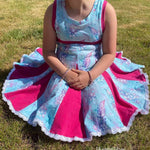 Happy Raffa & Ella - Gr. 86-164 - Crop Pulli + Kleid Schnittmuster - Sewando