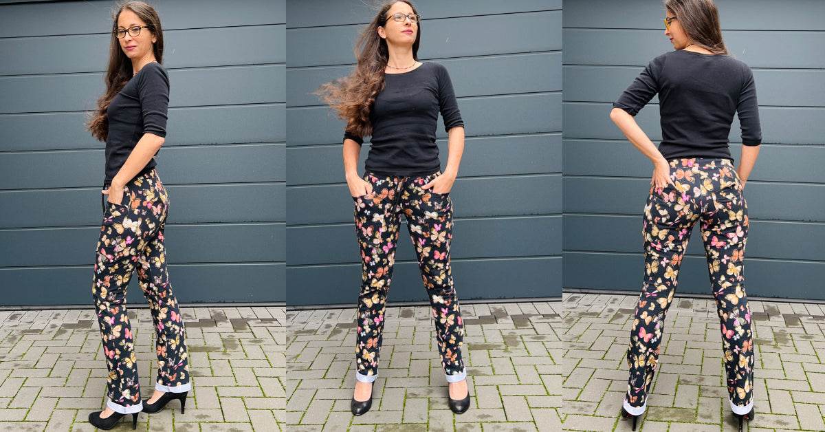 ANIENE: LÄSSIGE, COOLE CHILL-HOSE - EBOOK 34-54 Schnittmuster - Sewando