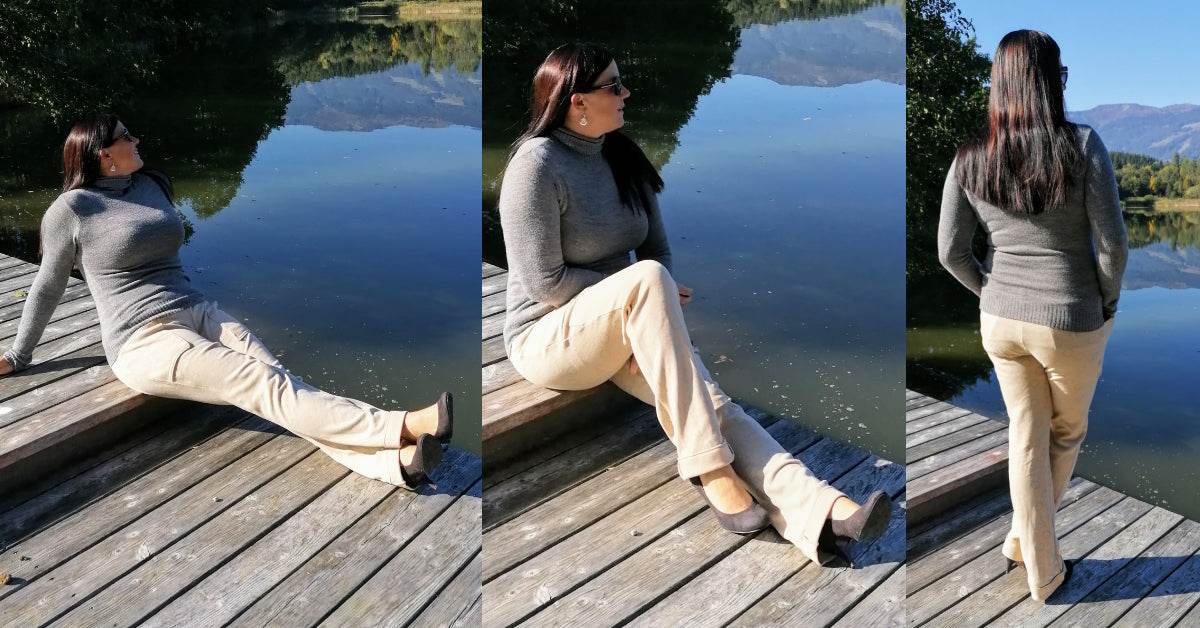 ANIENE: LÄSSIGE, COOLE CHILL-HOSE - EBOOK 34-54 Schnittmuster - Sewando