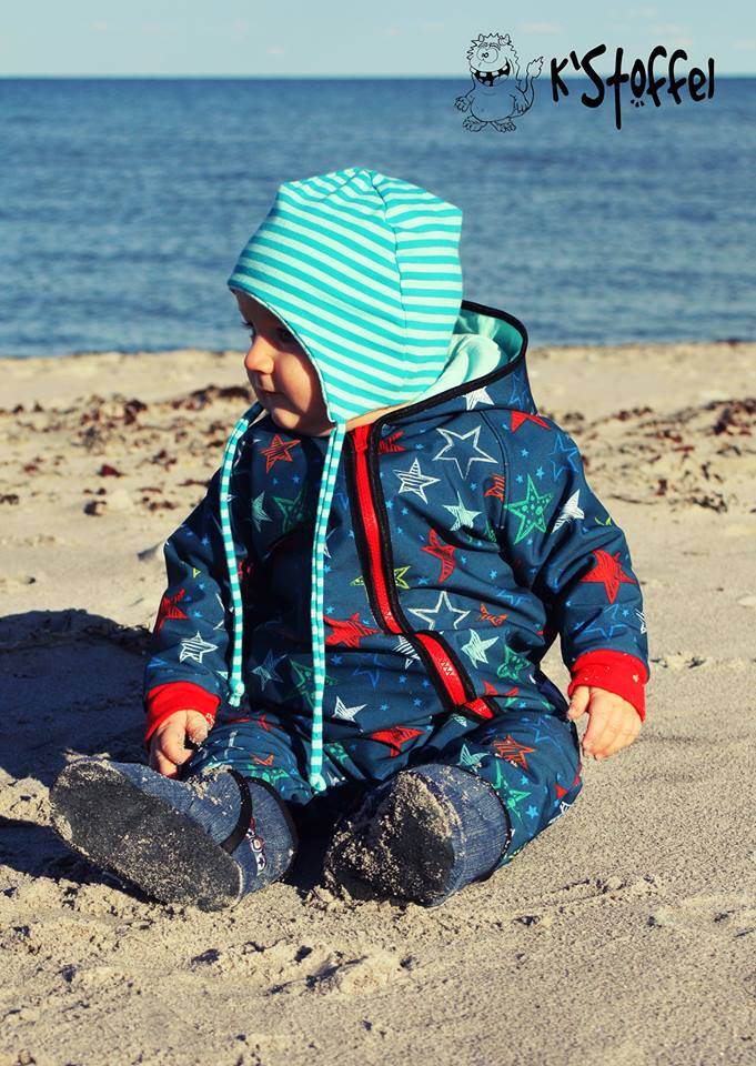 Weather and Winter-Suit Schnittmuster Outdoor Einteiler Fleece, Softshell Gr. 50-104 : - Sewando