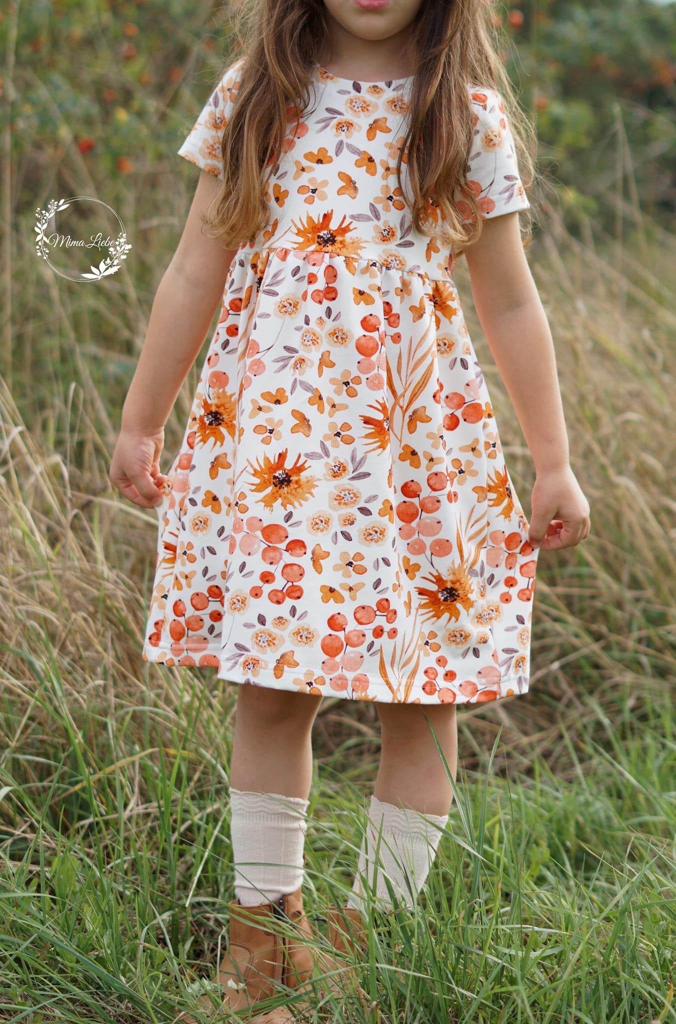 Schnittmuster Curved Crop Top inkl. Unterkleid BEAMER Version -Gr. 86-164 : - Sewando
