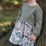 Schnittmuster Curved Crop Top inkl. Unterkleid BEAMER Version -Gr. 86-164 : - Sewando