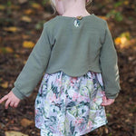 Schnittmuster Curved Crop Top inkl. Unterkleid BEAMER Version -Gr. 86-164 : - Sewando