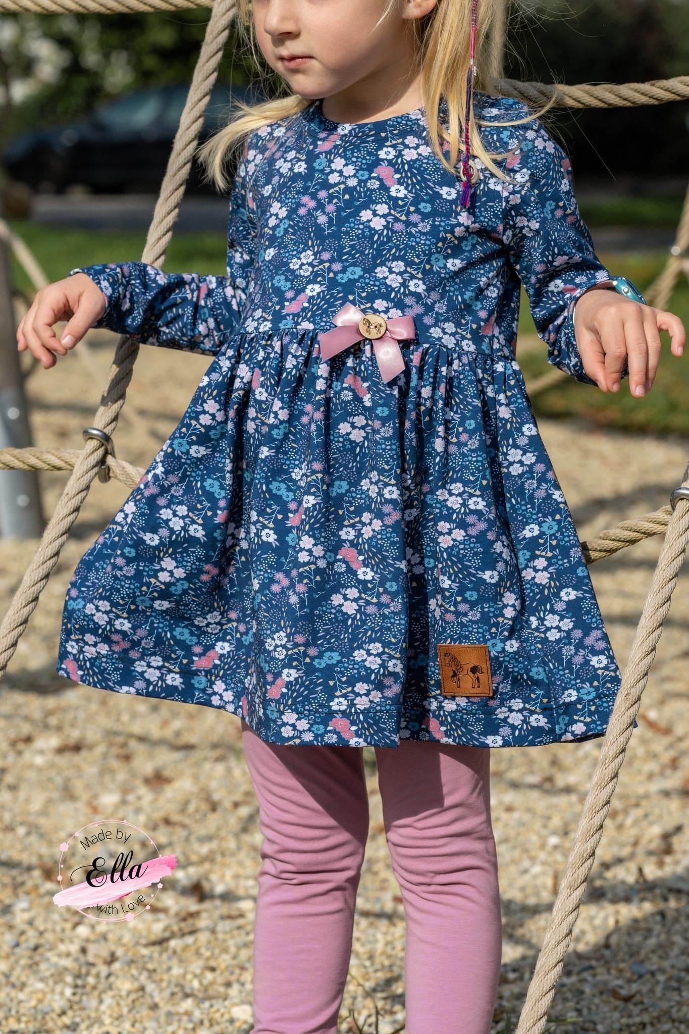 Schnittmuster Basic Kleid BEAMER Version - Gr. 86-164 - Sewando