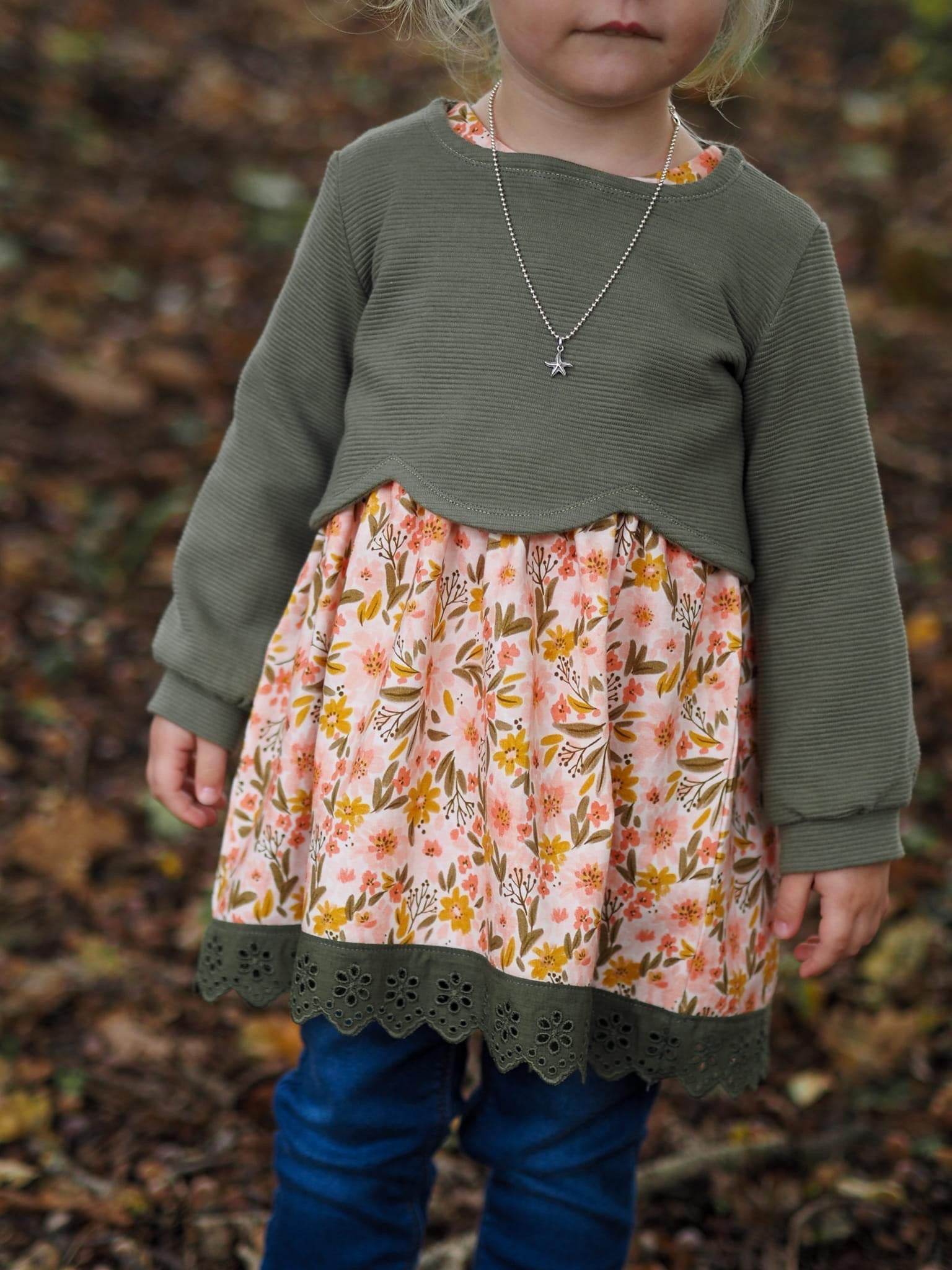 Schnittmuster Curved Crop Top inkl. Unterkleid BEAMER Version -Gr. 86-164 : - Sewando