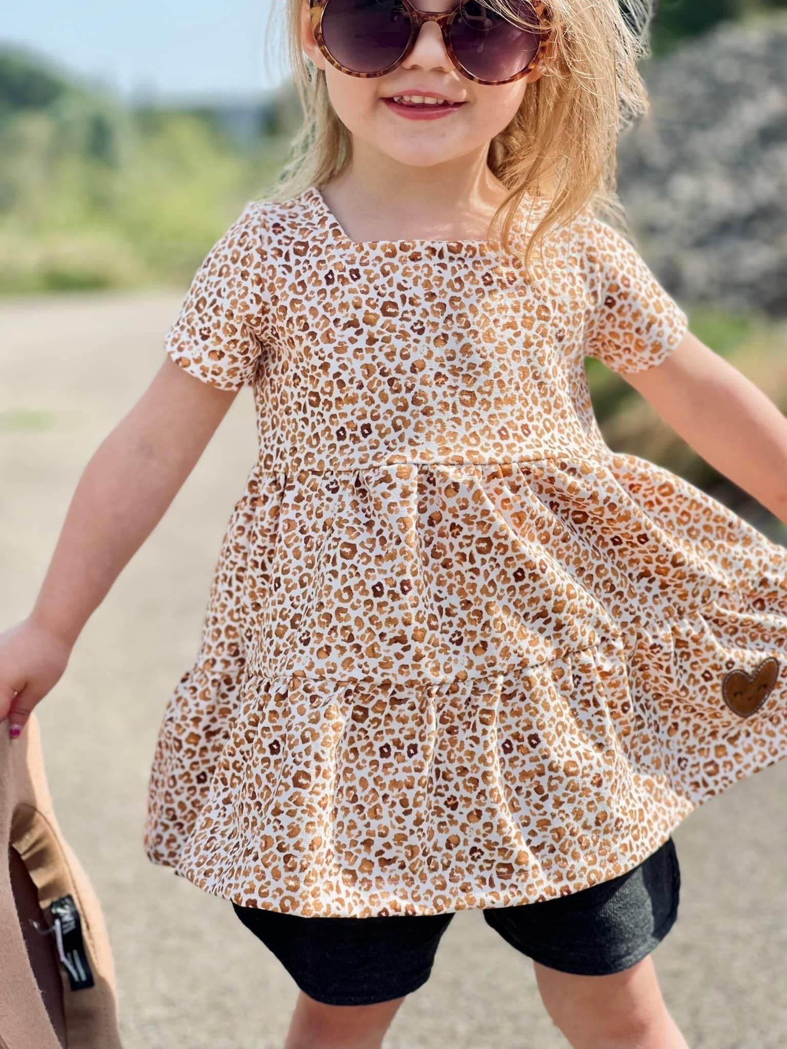Schnittmuster Square Dress - BEAMER Version - Gr. 86 - 164 - Sewando