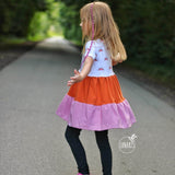 Schnittmuster Square Dress - BEAMER Version - Gr. 86 - 164 - Sewando
