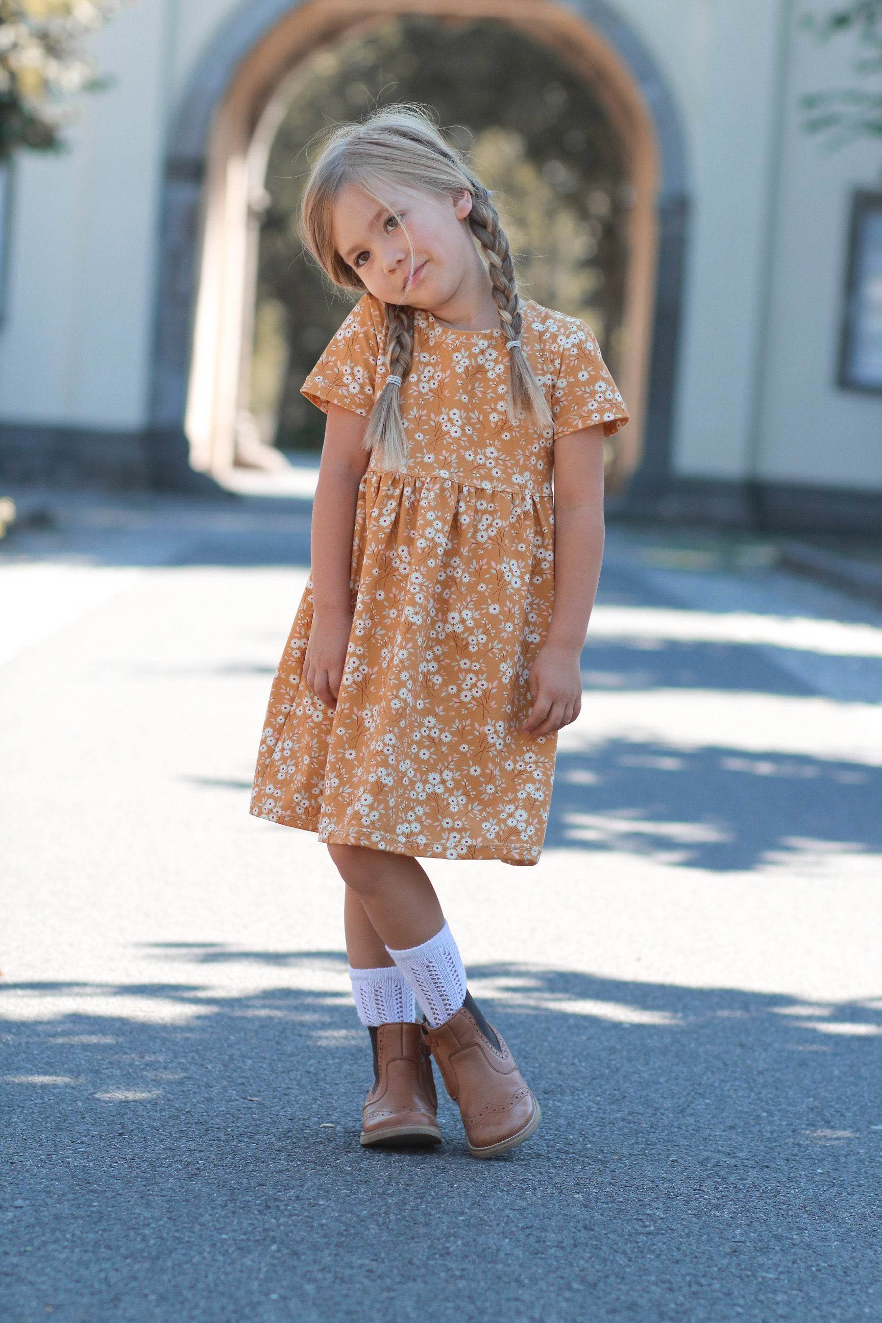 Schnittmuster Basic Kleid BEAMER Version - Gr. 86-164 - Sewando