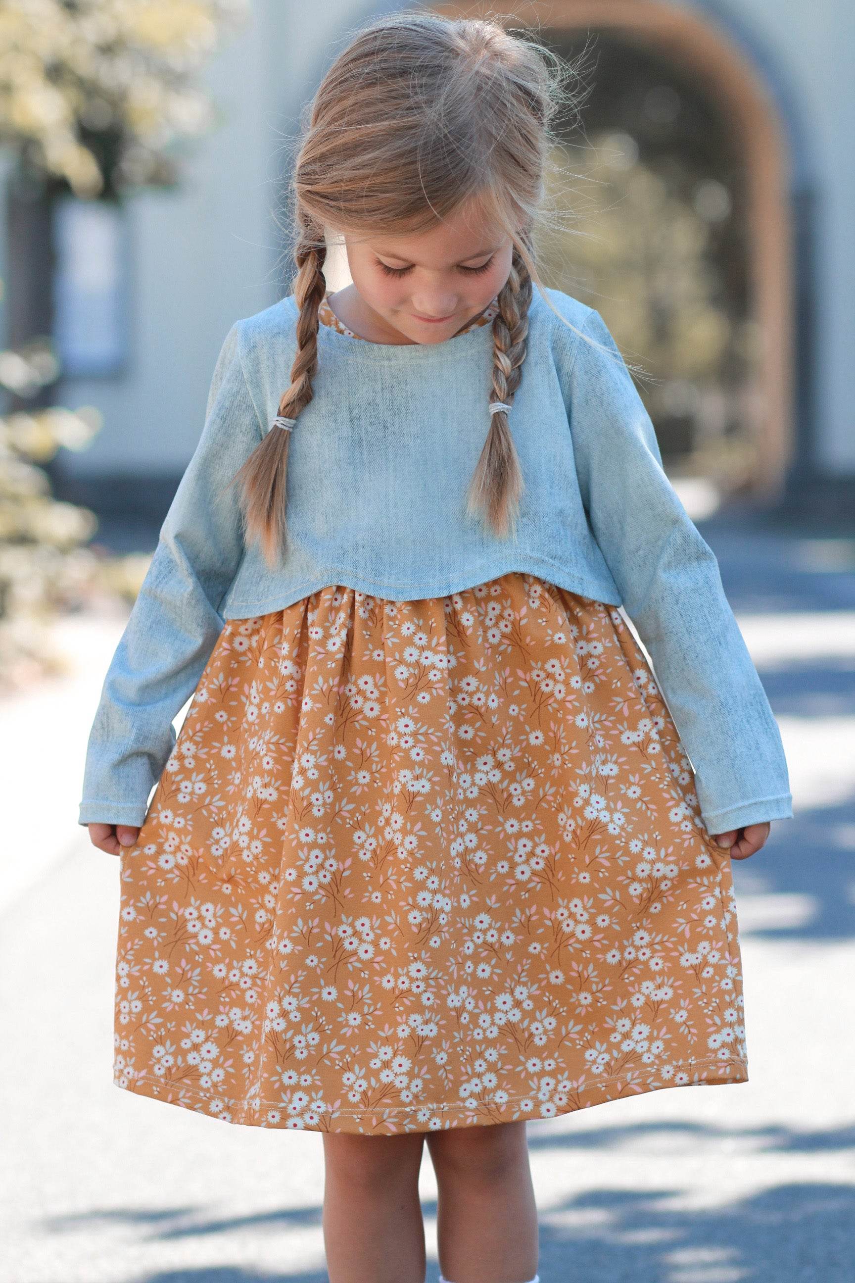 Schnittmuster Curved Crop Top inkl. Unterkleid BEAMER Version -Gr. 86-164 : - Sewando