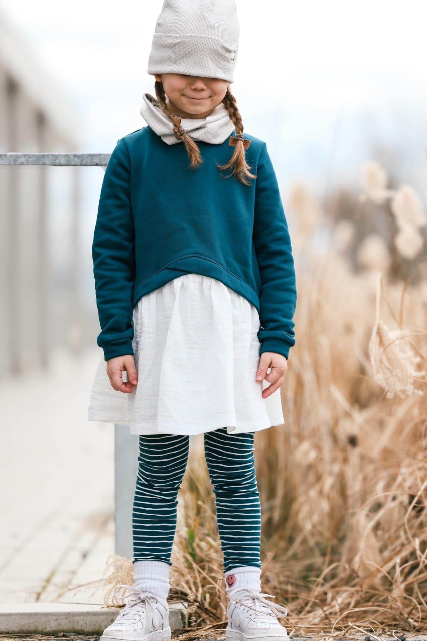 Schnittmuster Layer Sweater - BEAMER Version - Gr. 86 - 164 : - Sewando