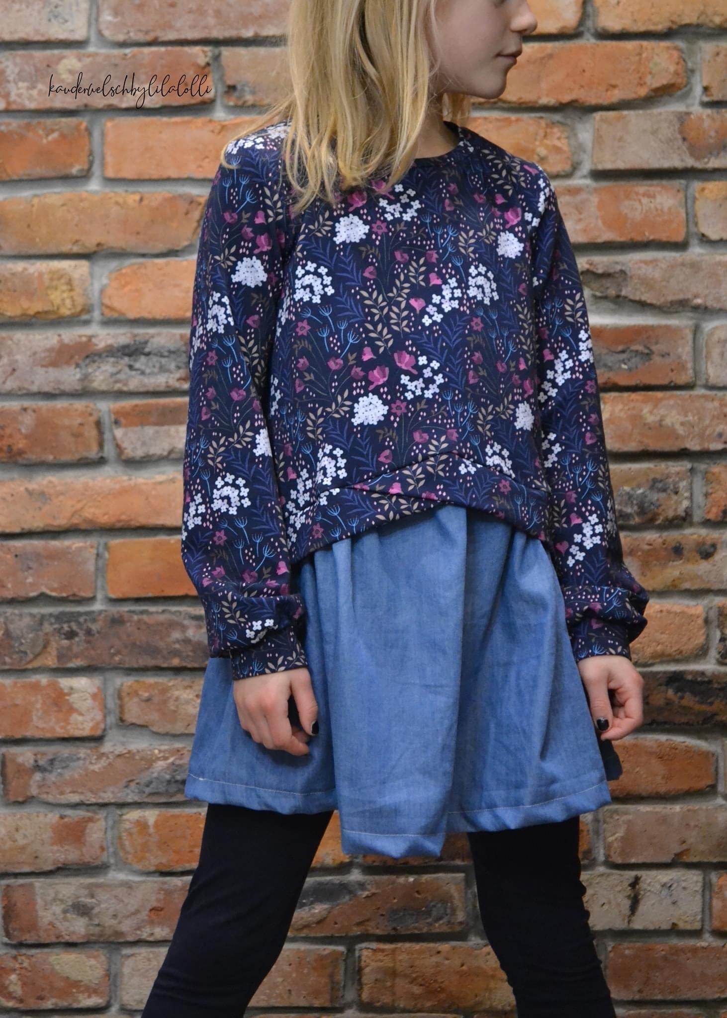 Schnittmuster Layer Sweater - BEAMER Version - Gr. 86 - 164 : - Sewando