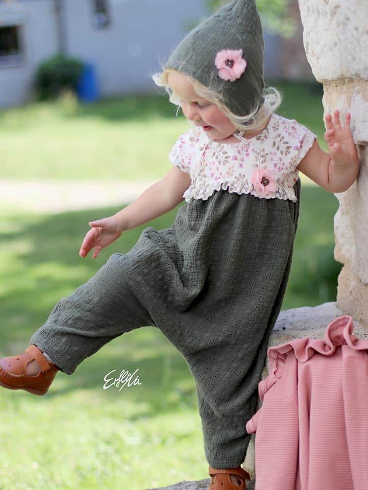 Schnittmuster Baggy Romper - BEAMER Version - Gr. 56 - 146 - Sewando