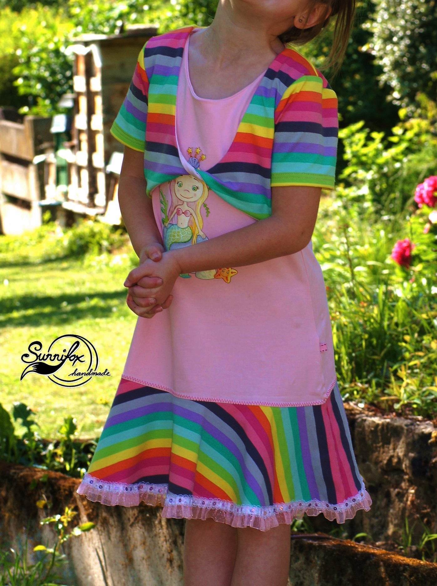 Happy SUNdrina - Gr 74-164 - Tunika + Kleid + Bolero Schnittmuster - Sewando