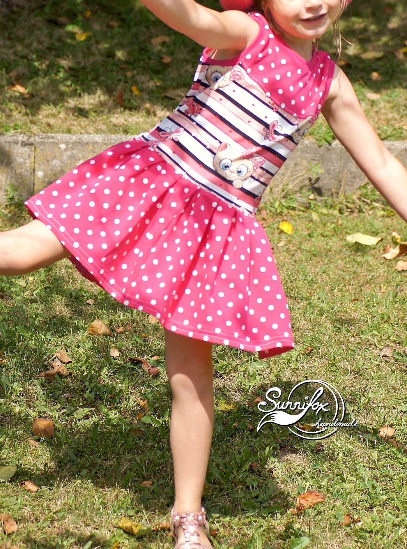 Happy Wirbelwind - Gr 74-152 - Tunika + Kleid Schnittmuster - Sewando