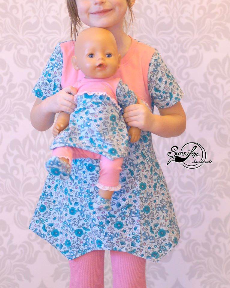 Happy Zipfelchen Gr. 86-164 Shirt + Tunika + Little Zipfelchen Schnittmuster - Sewando