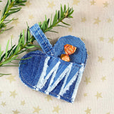 Weihnachtsdeko nähen für Anfänger, 4 Motiv-Schnittmuster: Herz, Glocke, Stiefel & Tannenbaum