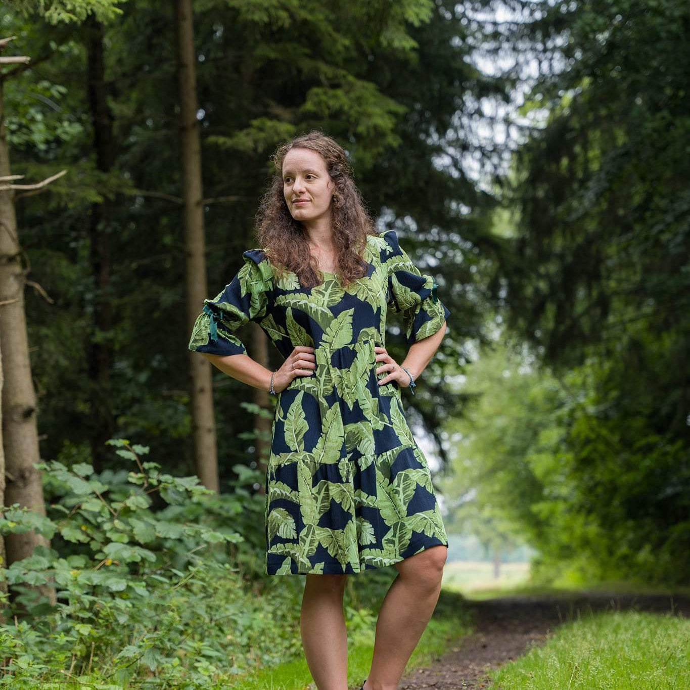 Schnittmuster Kleid Avond Gr. 32-50 - Sewando