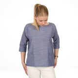 Bluse FRAU AIKO | Schnittmuster Gr. XXS-L : - Sewando