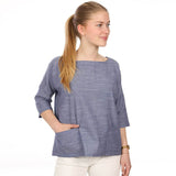 Bluse FRAU AIKO | Schnittmuster Gr. XXS-L : - Sewando