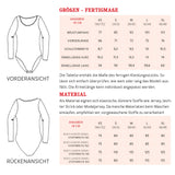 Body FRAU BECKY | Schnittmuster Gr. XS – XL - Sewando