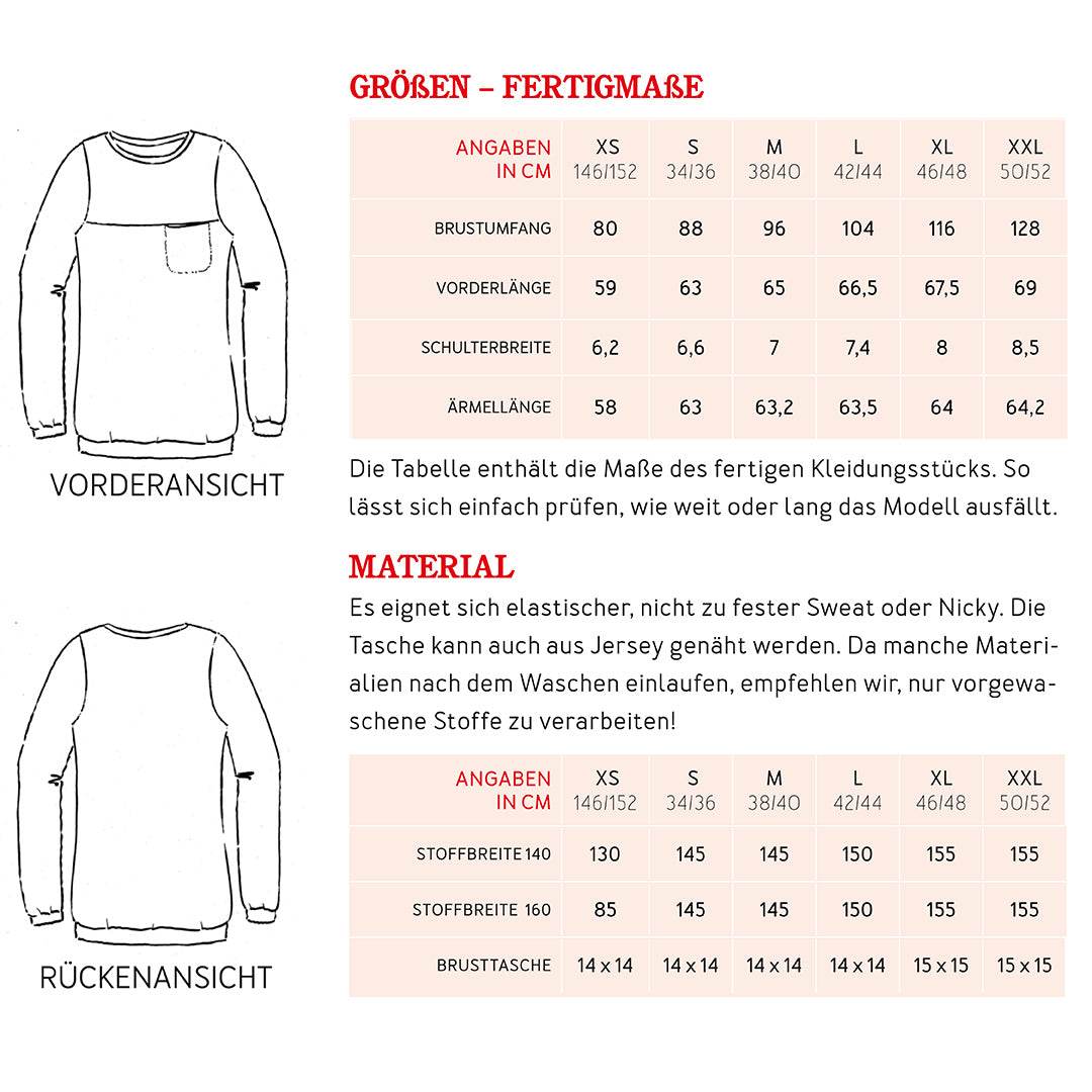 Halbtellerrock FRAU BELLA | Schnittmuster XS-XXL : - Sewando