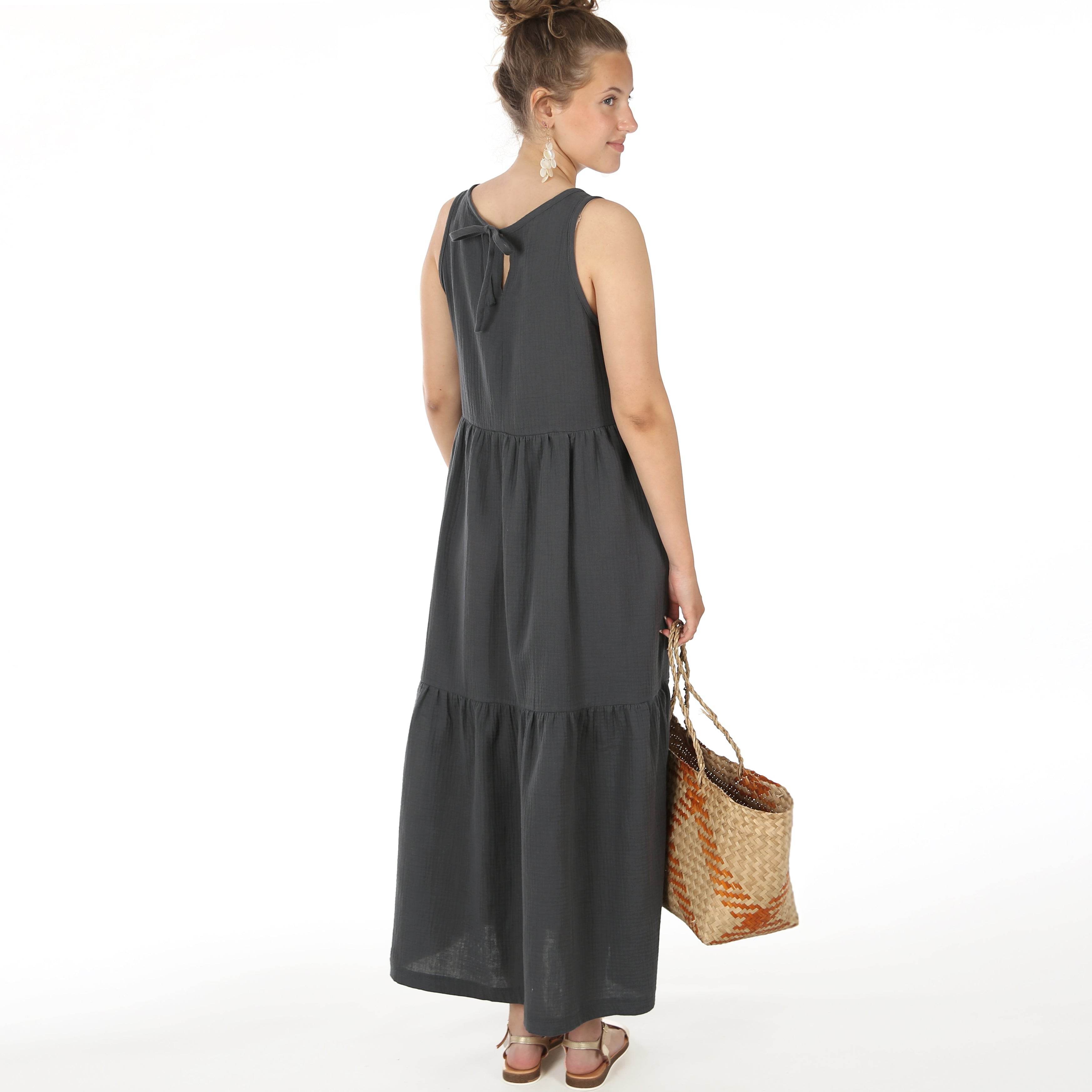 Volantkleid FRAU CLAIRE | Schnittmuster Gr. XS – XXL - Sewando