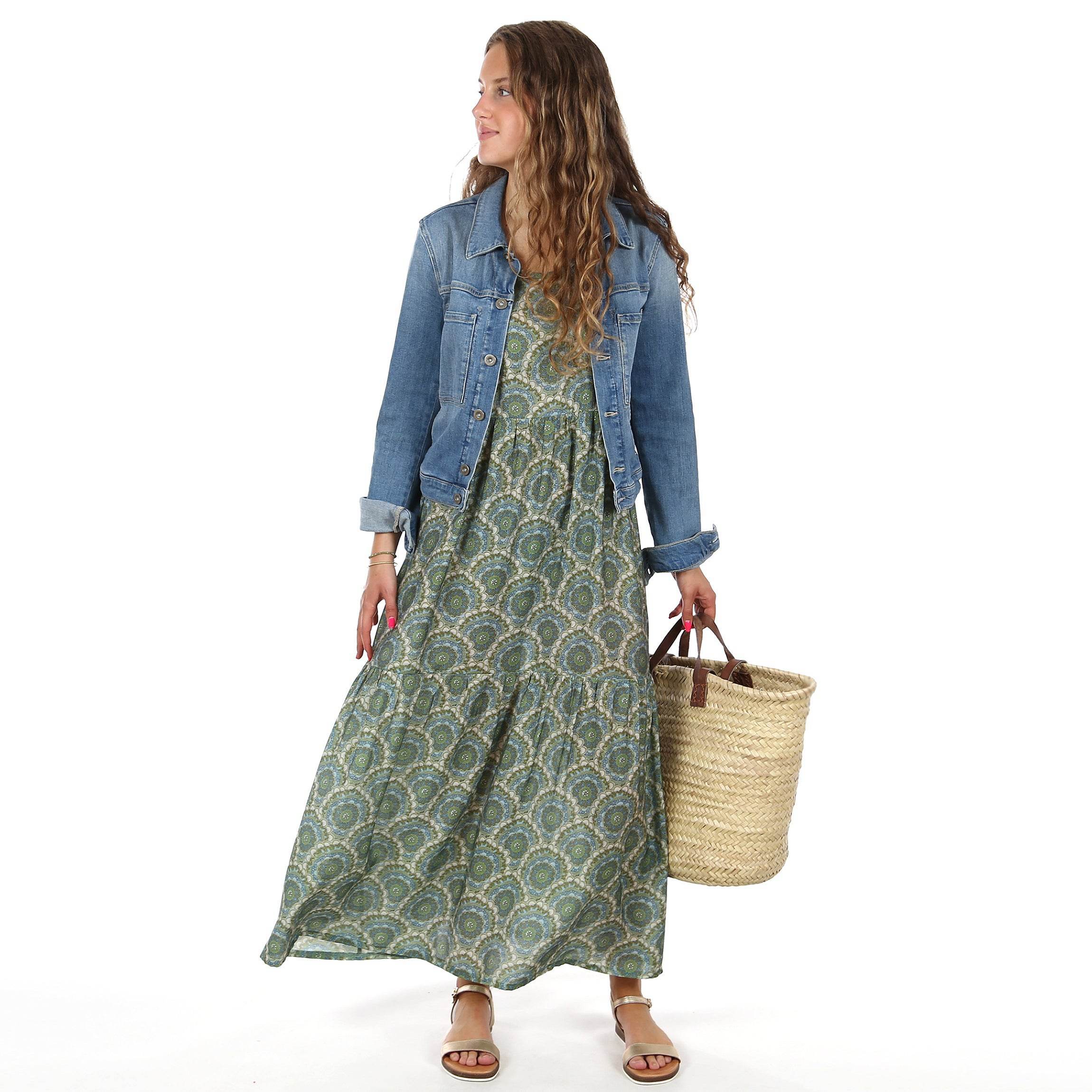 Volantkleid FRAU CLAIRE | Schnittmuster Gr. XS – XXL - Sewando