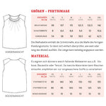 Blusentop FRAU ENYA | Schnittmuster Gr. XS-XXL - Sewando