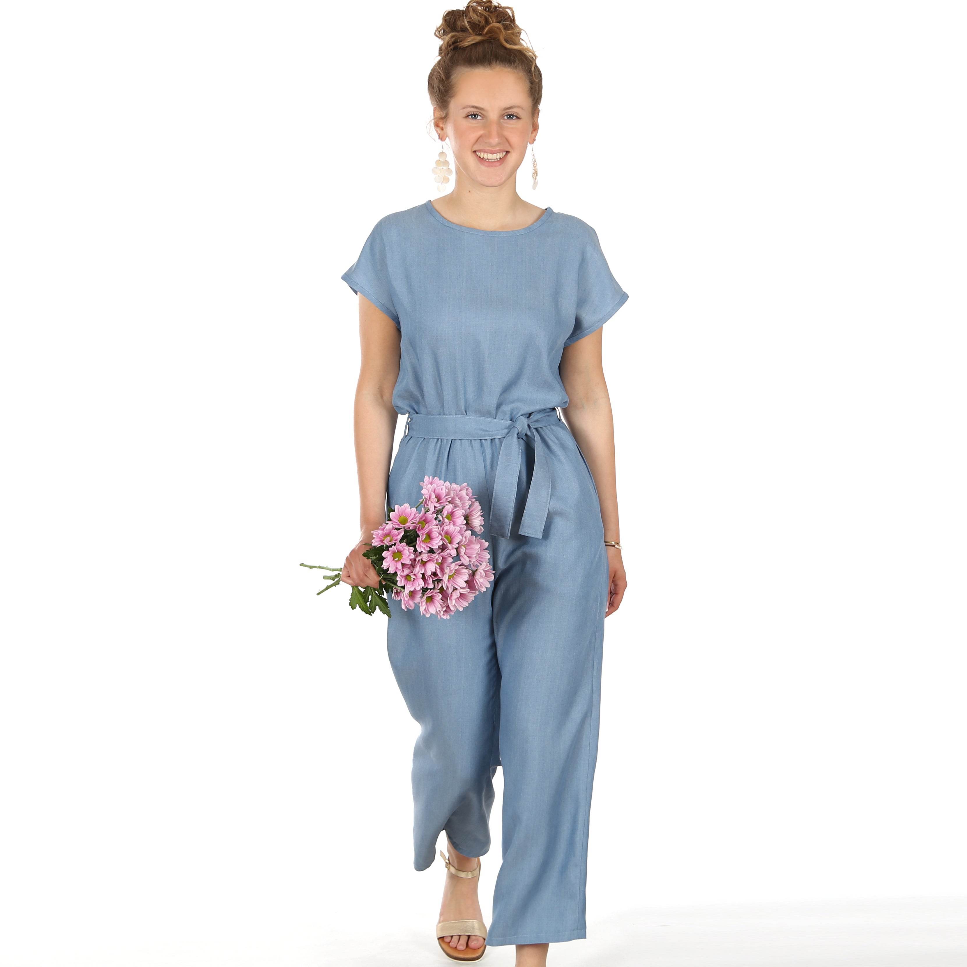 Jumpsuit FRAU JULA | Schnittmuster Gr. XS – XXL - Sewando