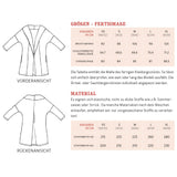 Sweatjacke FRAU KATI | Schnittmuster Gr. XS-XL - Sewando