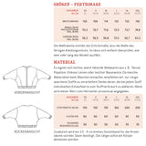 Fledermausjacke FRAU KORA | Schnittmuster Gr. XS – XXL - Sewando