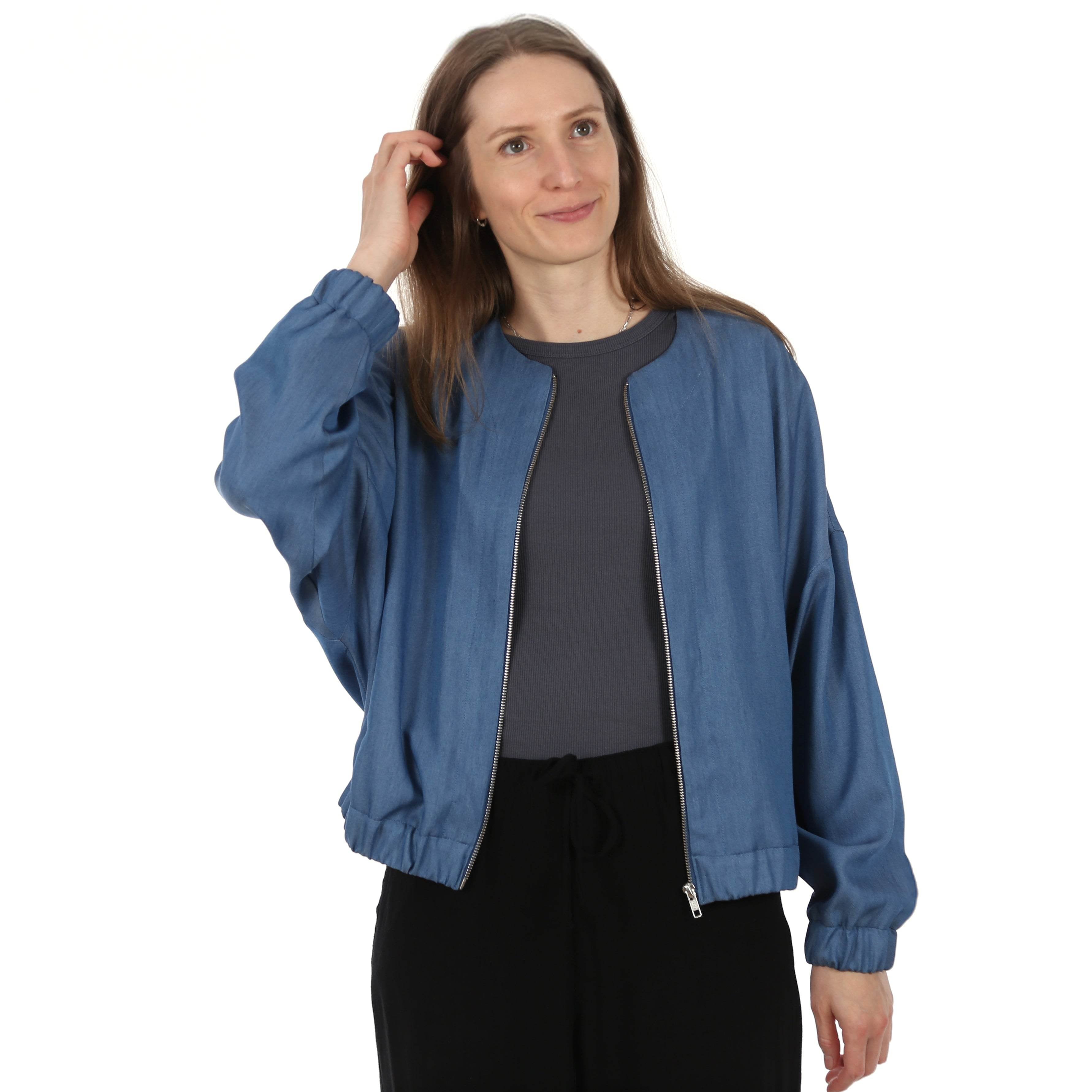 Fledermausjacke FRAU KORA | Schnittmuster Gr. XS – XXL - Sewando