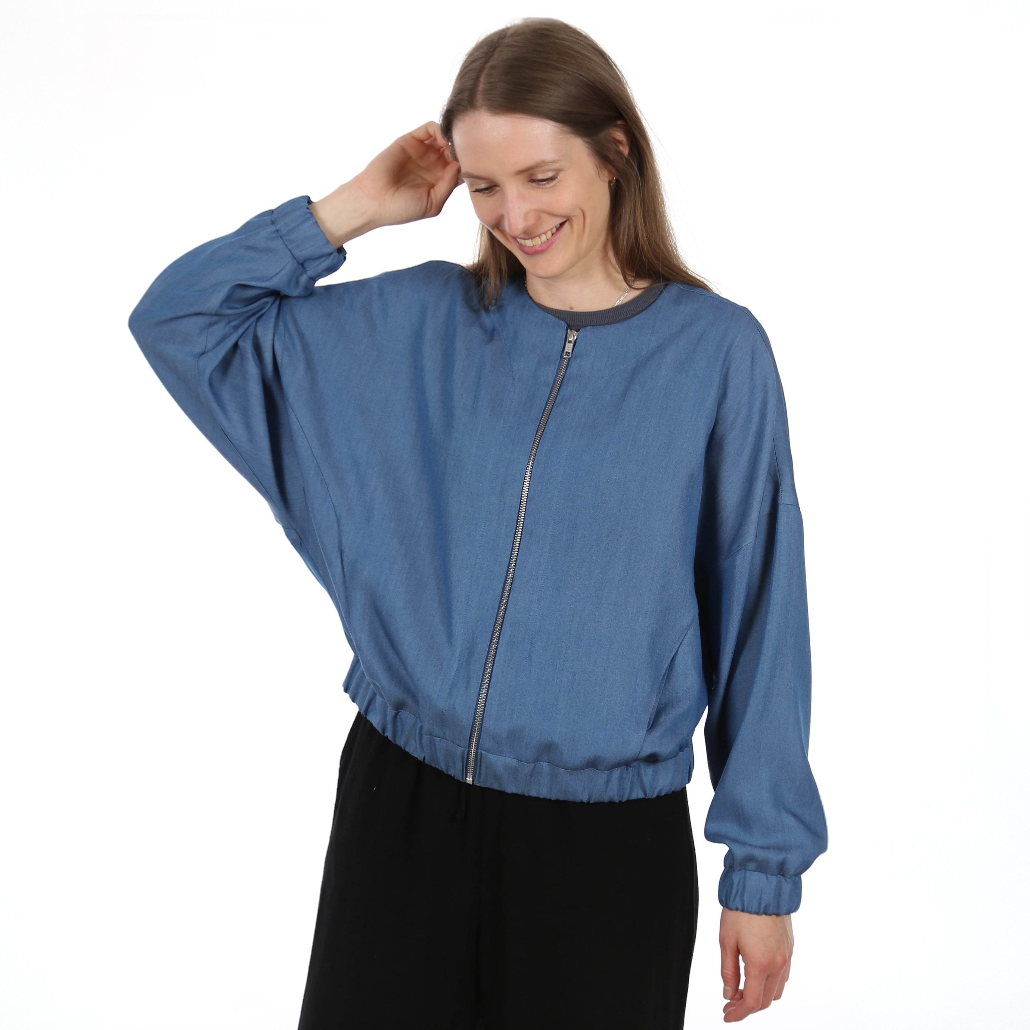 Fledermausjacke FRAU KORA | Schnittmuster Gr. XS – XXL - Sewando