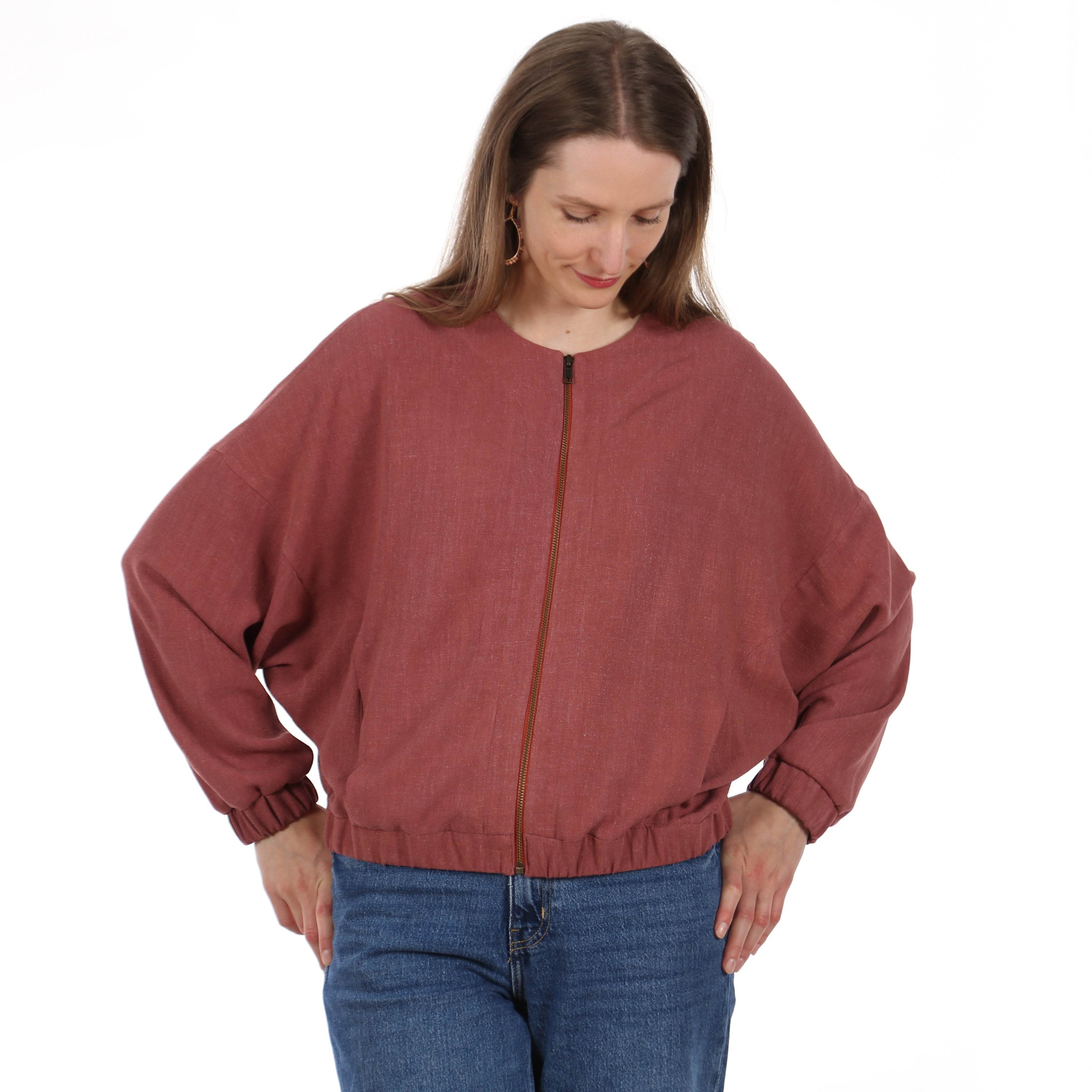 Fledermausjacke FRAU KORA | Schnittmuster Gr. XS – XXL - Sewando
