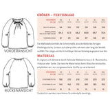 Bluse FRAU KRISSI | Schnittmuster Gr. XS – XXL - Sewando