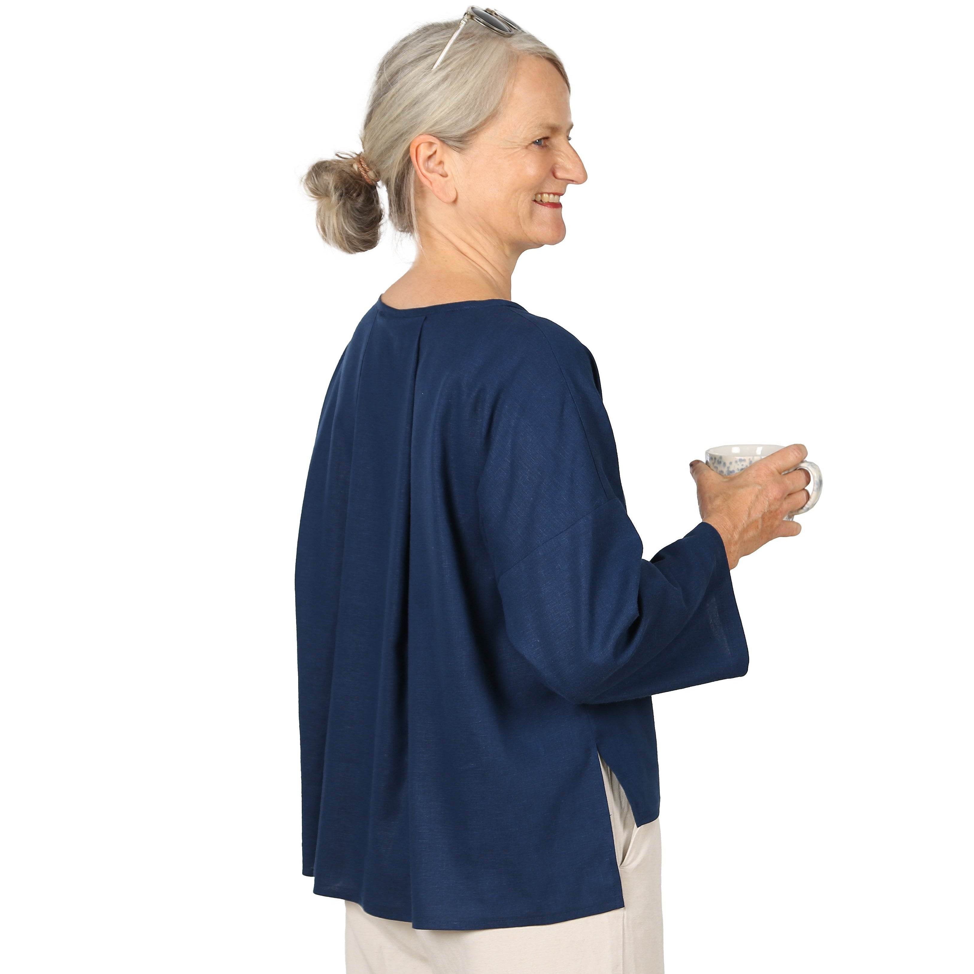 Bluse FRAU MAKI | Schnittmuster Gr. XS – XXL - Sewando