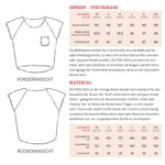 Blusenshirt FRAU MIA | Schnittmuster Gr. XS-XXL - Sewando
