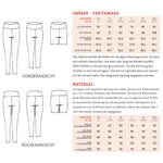 Sportleggings FRAU NENA | Schnittmuster Gr. XS – XXL - Sewando