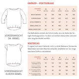 Bluse FRAU NINA | Schnittmuster Gr. XS-XL - Sewando