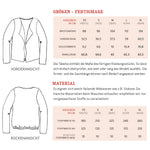 Jacke FRAU TOMMA | Schnittmuster Gr. XS – XL - Sewando