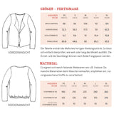 Jacke FRAU TOMMA | Schnittmuster Gr. XS – XL - Sewando