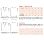 Pullunder FRAU ULLI | Schnittmuster Gr. XS – XXL - Sewando