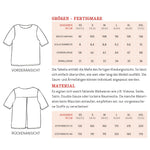 Kurzarmbluse FRAU YOKO | Schnittmuster Gr. XS-XXL : - Sewando