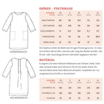 Kleid FRAU YUMA | Schnittmuster Gr. XS-XL - Sewando