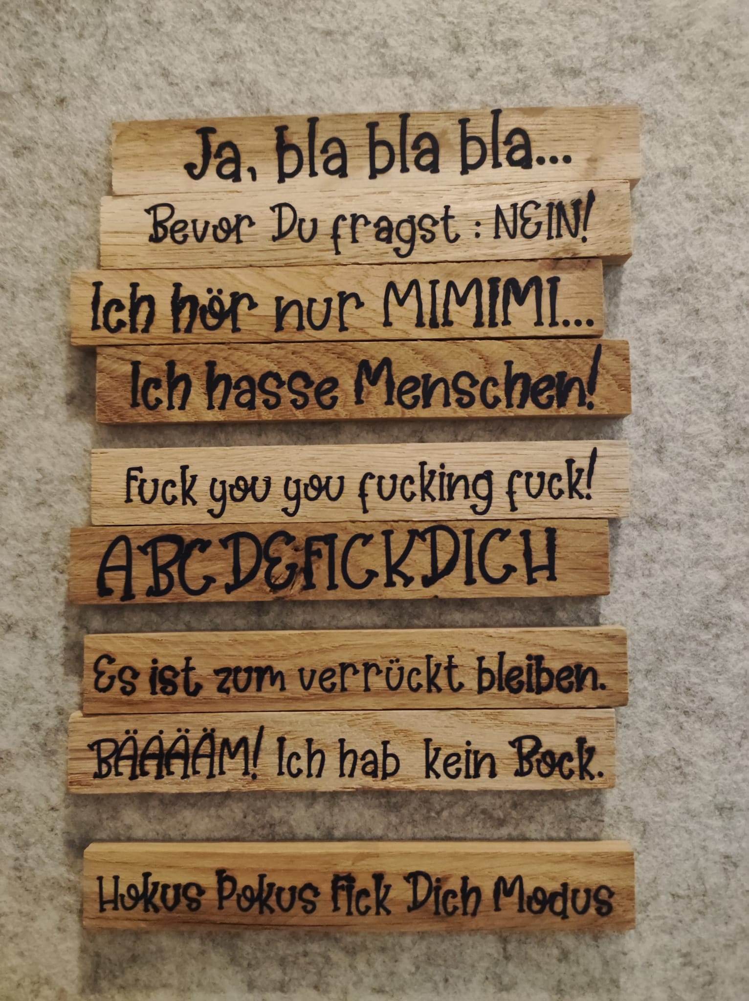 *Freche Sprüche* Plotterdatei - Sewando