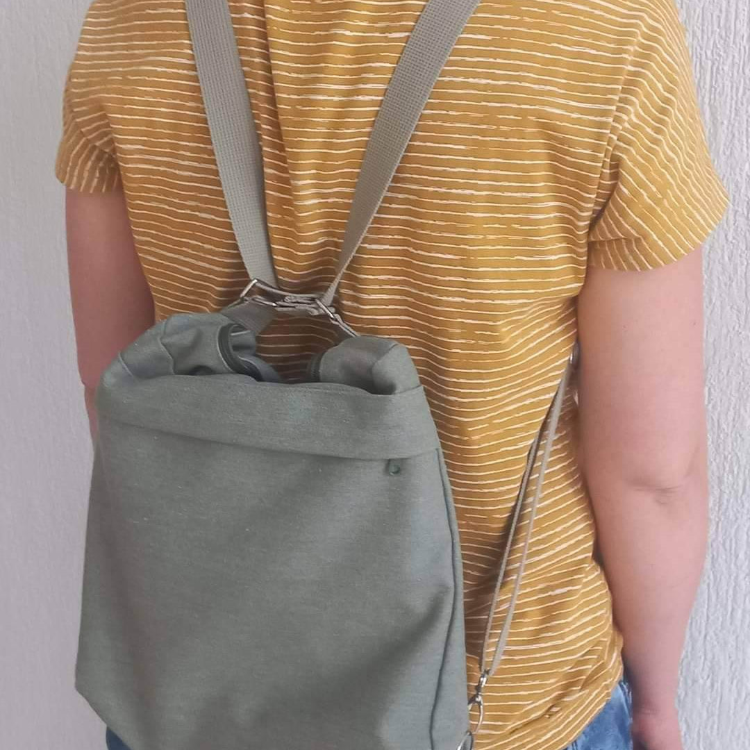 Nähanleitung 2in1 Tasche Ruckzuck - Sewando