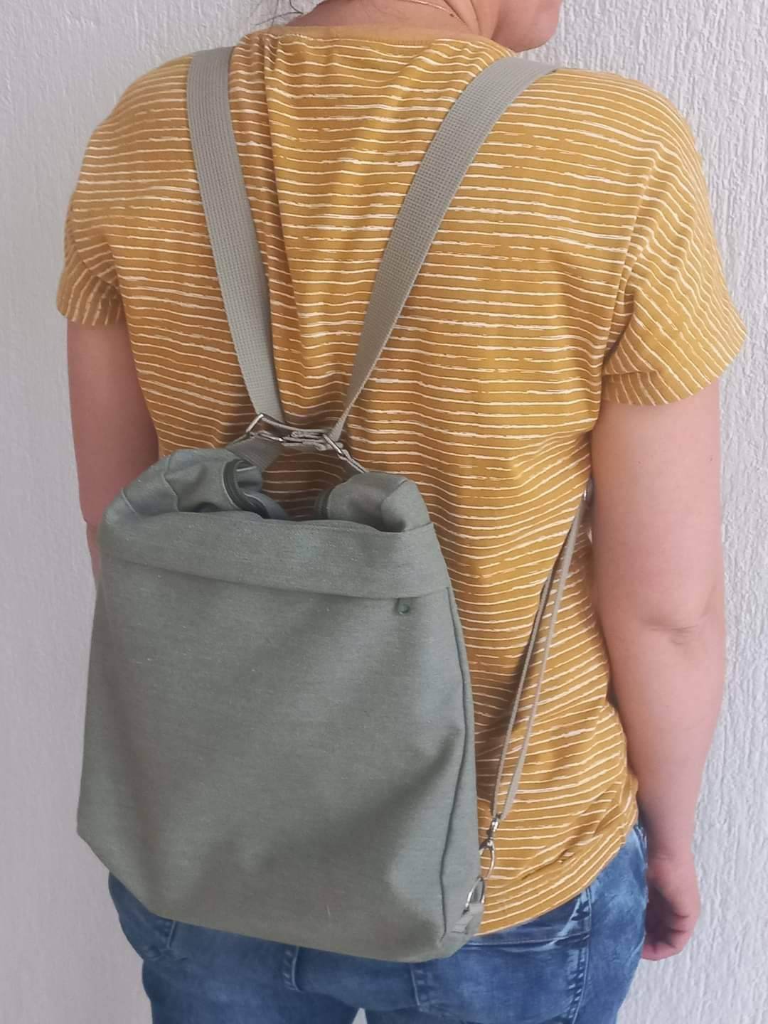 Nähanleitung 2in1 Tasche Ruckzuck - Sewando