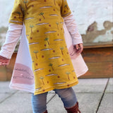 Schnittmuster Kleid / Ballontunika "Sidecutkleid" Gr. 74 - 164 inkl. Puppenschnitt