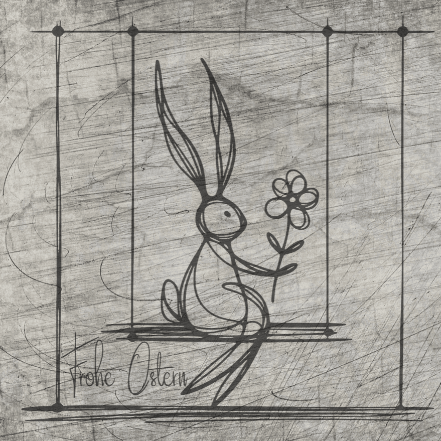 *Frohe Ostern* Plotterdatei - Sewando